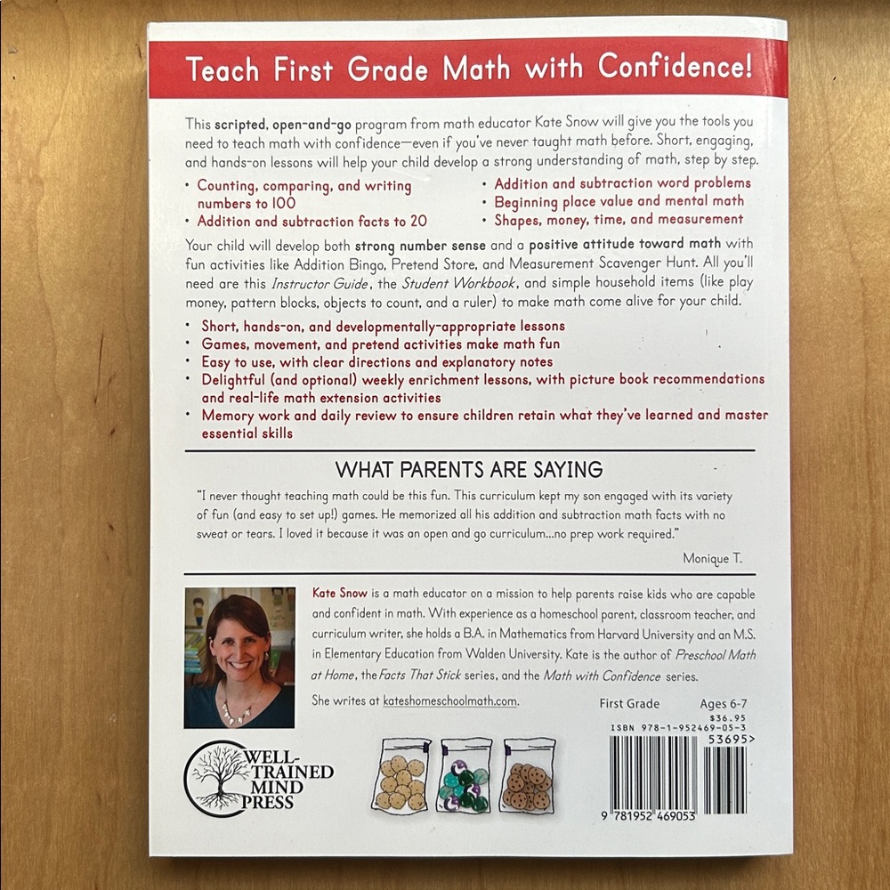 🌱Math with Confidence First Grade Instructor Guide - Picture 2 of 6